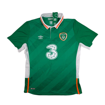 Republic of Ireland Umbro Home Football Jersey 2016 (XL)