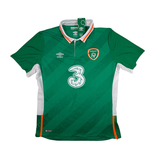 Republic of Ireland Umbro Home Football Jersey 2016 (XL)