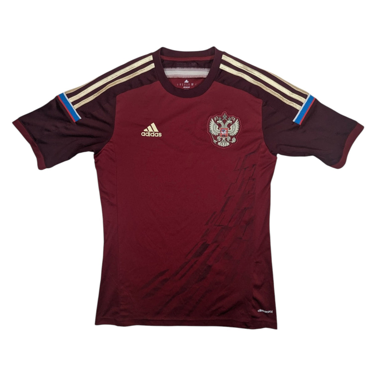 Russia adidas Home Football Jersey 2014 (S) [Very Good]
