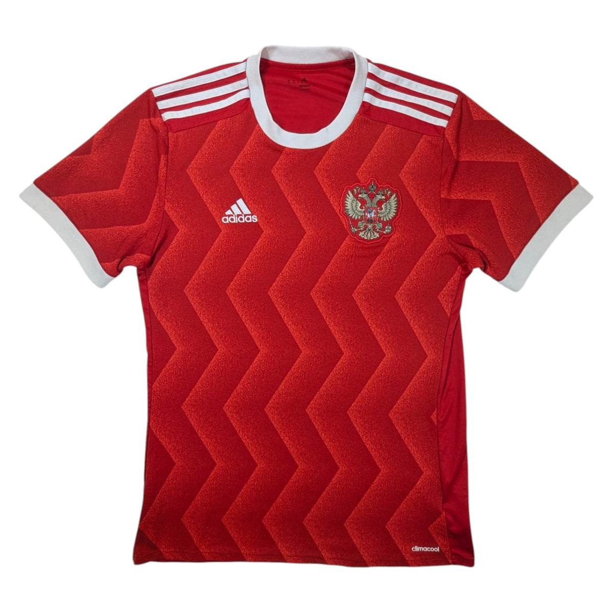 Russia adidas Home Football Jersey 2017 (M) [Good]
