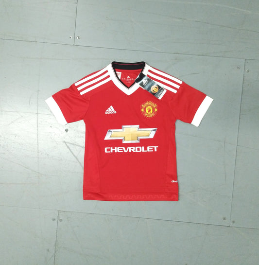 Vintage jersey shirt  Football Soccer Rugby GAA manchester united adidas chevrolet 2015 2016