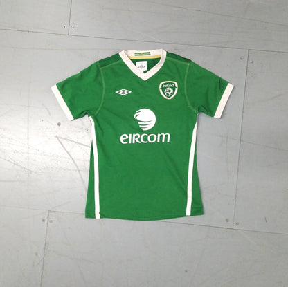 Vintage jersey shirt  Football Soccer Rugby GAA ireland eire fai eircome umbro 2010 2011
