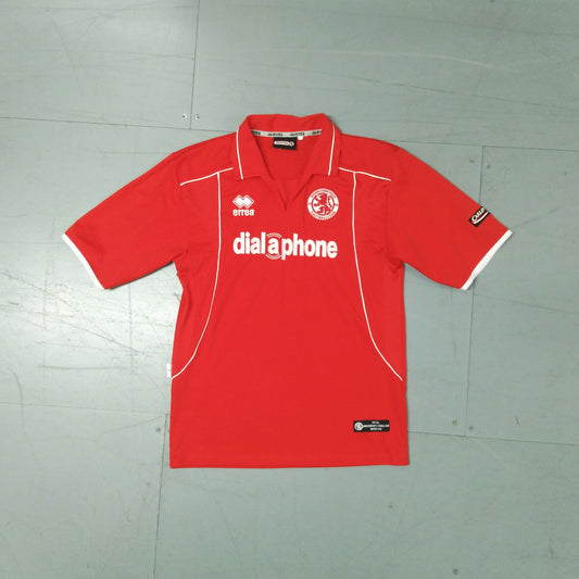 Vintage jersey shirt  Football Soccer Rugby GAA Middlesboro errea dial a phone england