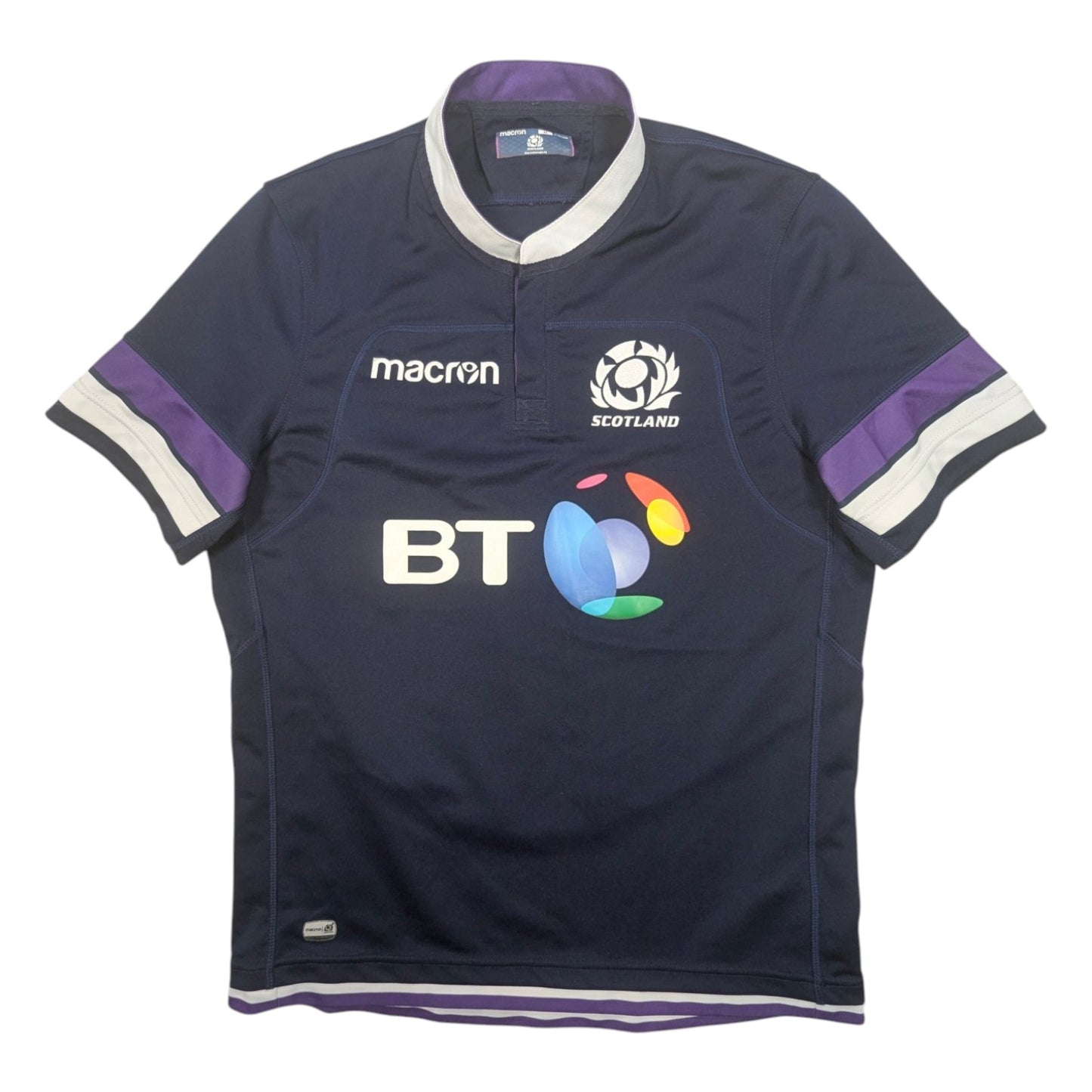 Scotland Macron Home Rugby Jersey 2017 (M) 