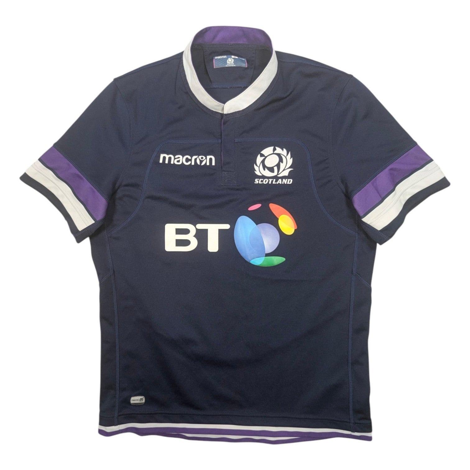 Scotland Macron Home Rugby Jersey 2017 (M) 