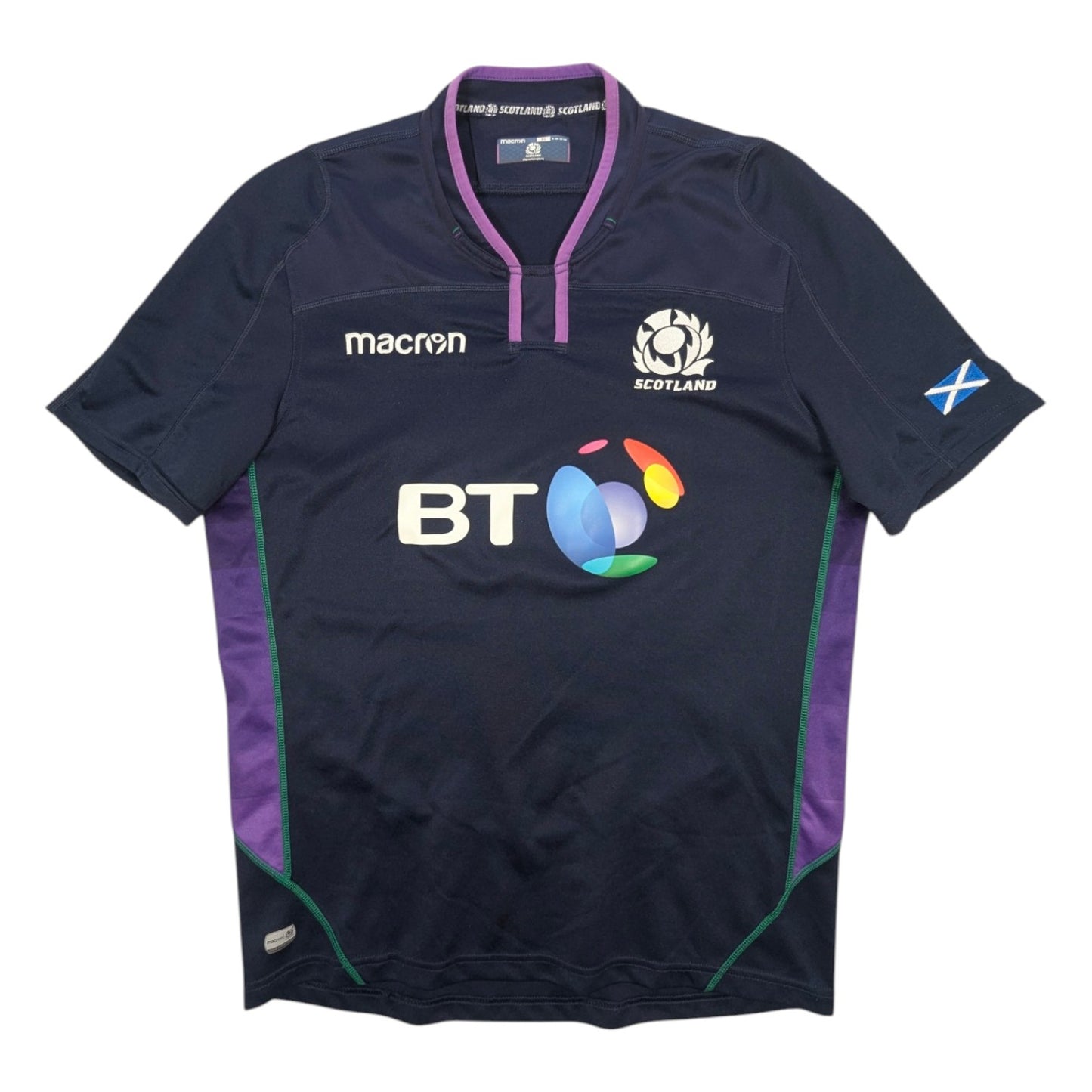 Scotland Macron Home Rugby Jersey 2018 (XL) [Good]