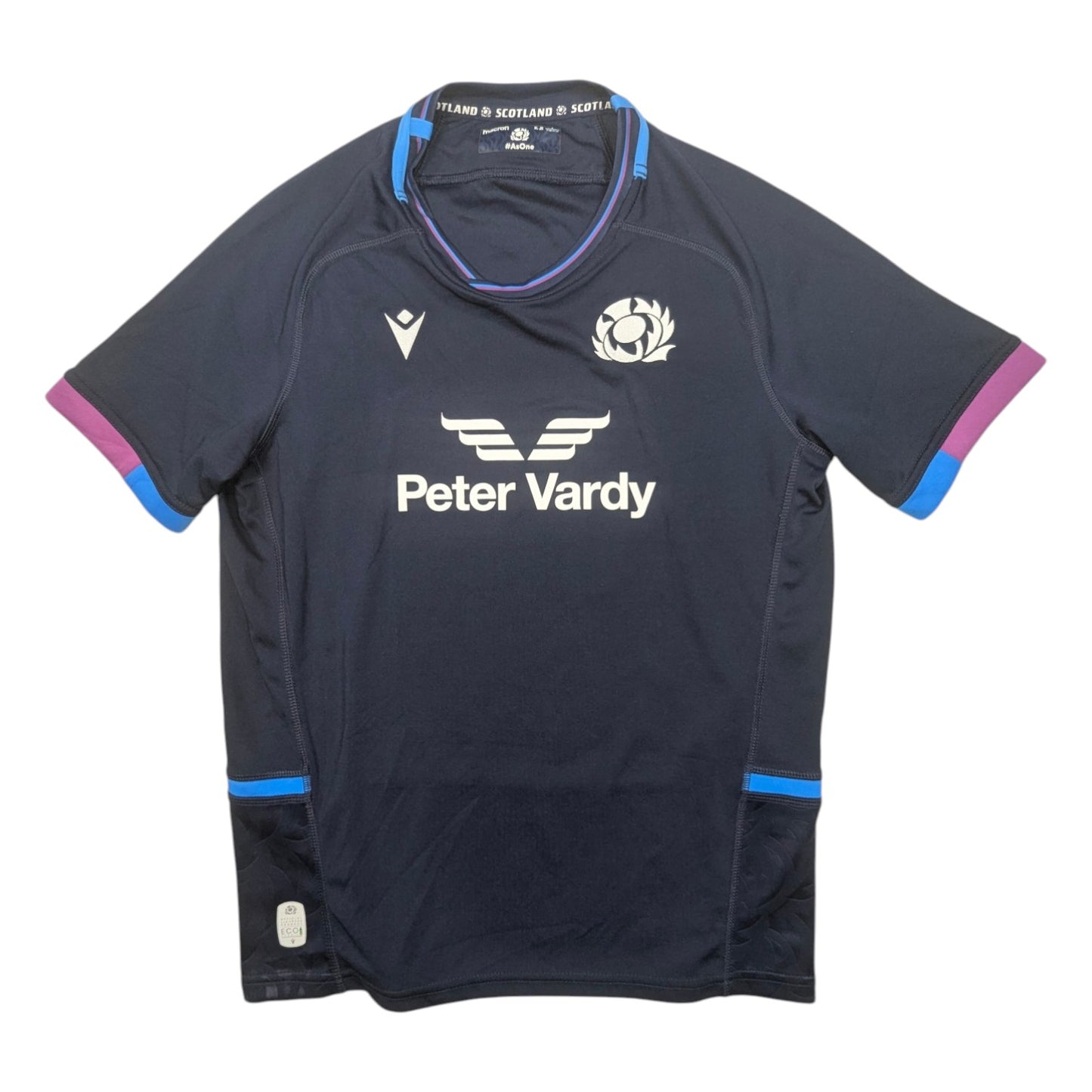 Scotland Macron Home Rugby Jersey 2021 (14 Years) 