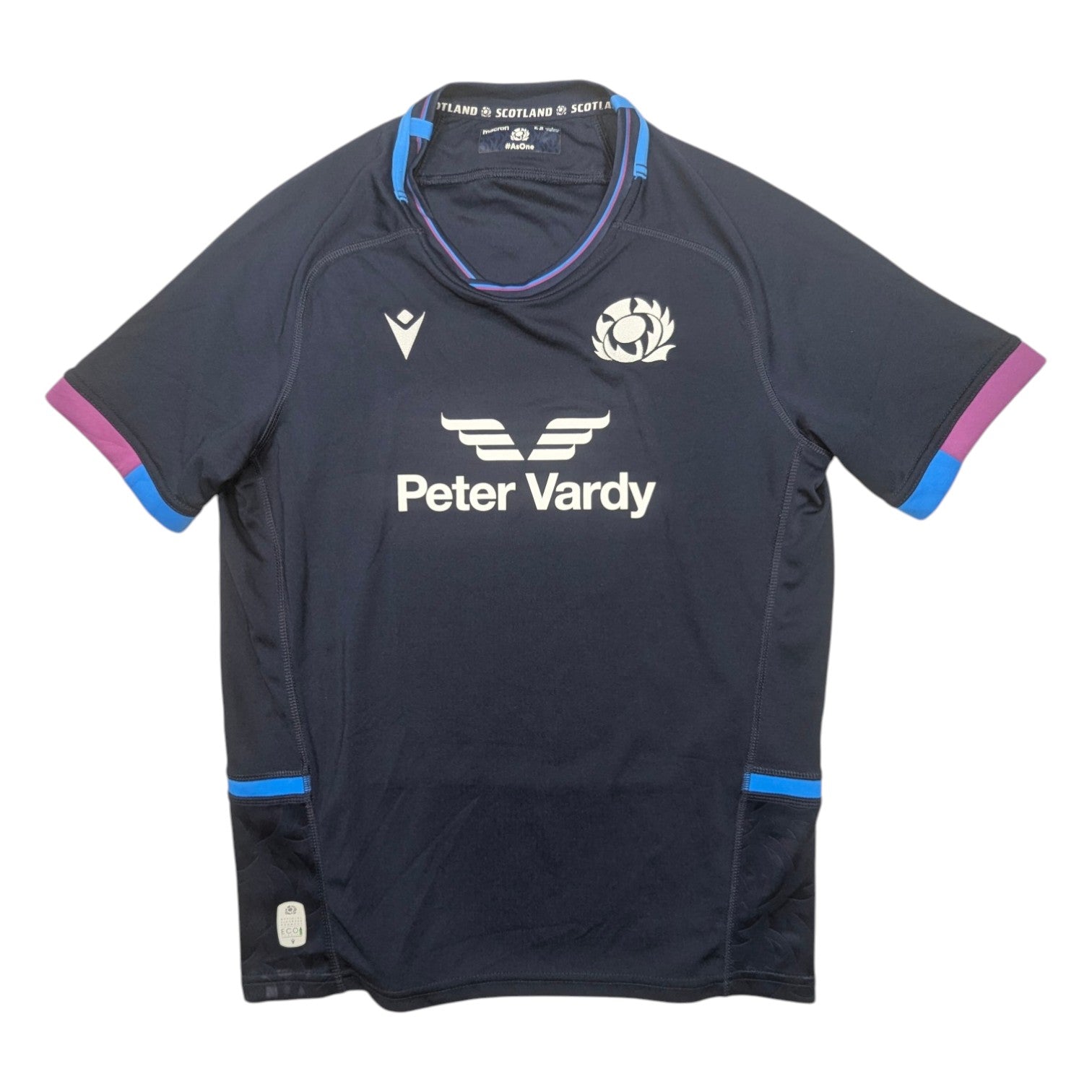 Scotland Macron Home Rugby Jersey 2021 (14 Years) 