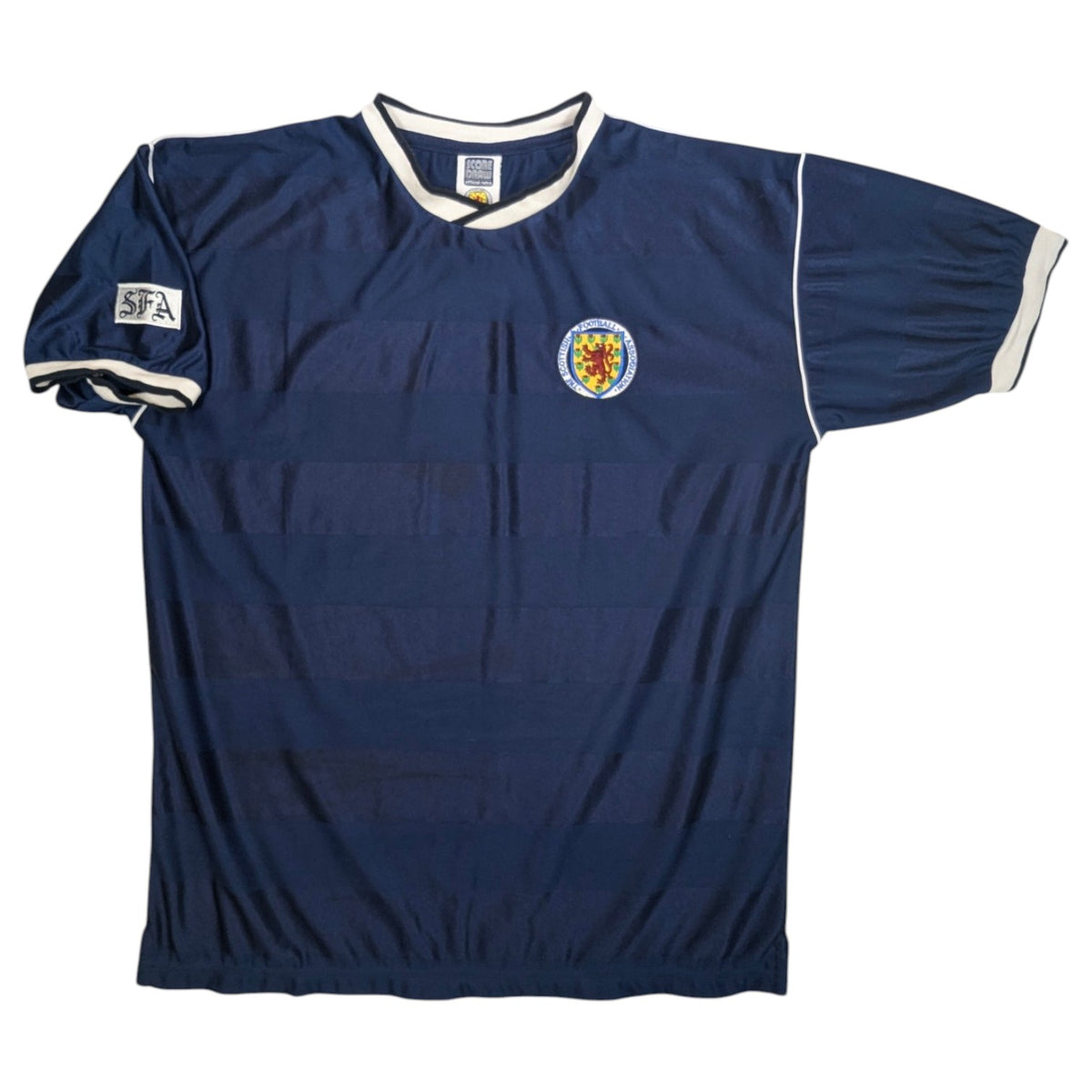 Scotland Score Draw Home Football Jersey Retro 1986 (2XL) [Good]
