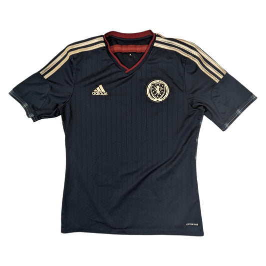 Scotland adidas Home Football Jersey 2013 (M) [Very Good]