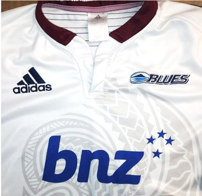 Blues 2014 / 15 Rugby Jersey adidas (L)   [Fair]