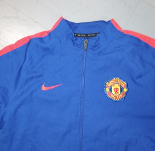 Manchester United 2014 / 15 Football Jacket Nike (13-15 Years)   [Good]