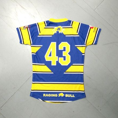 Old Ruts FC 2014 Rugby Jersey Raging Bull (S) Player Issue #43 [Very Good]