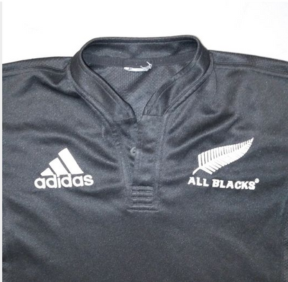 New Zealand All Blacks 2006 / 07 Rugby Jersey adidas (13-14 Years)   [Excellent]