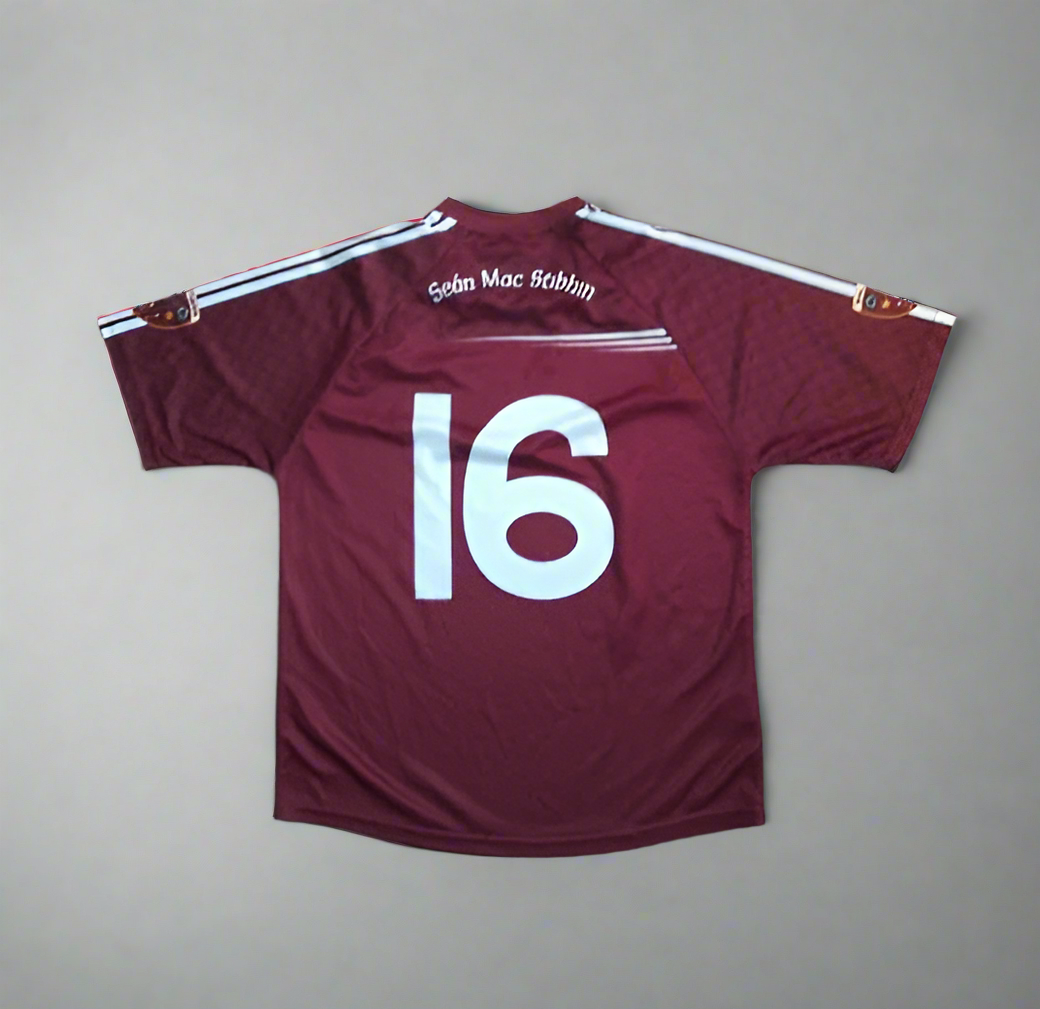 Sean Stinsons GAA  Short Sleeve  Home  Jersey  2015 / 16  O'Neills  Player Issue   Unisex Adults     #16  Cost Cutter Portglenone  Antrim Aon Troim Ulster Gaelic Football Hurling  SHIRTS V SKINS   