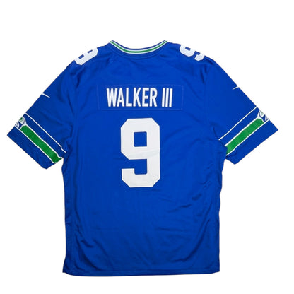  Seattle Sseahawwks Nike Home American Football Jersey 2023 Walker III #9 (XL) [Very Good]
