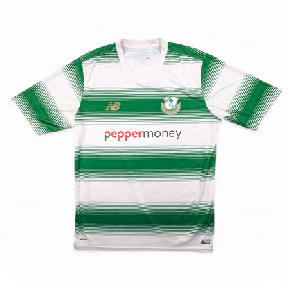  Shamrock Rovers New Balance Home Football Jersey 2018 (L)