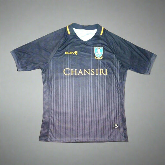Sheffield Wednesday Football  Short Sleeve  Away  Jersey  2018 / 19  Elev8     Unisex Adults       Chansiri  Sheffield Wednesday Football Soccer England Vintage Retro Jersey Shirt   SHIRTS V SKINS   