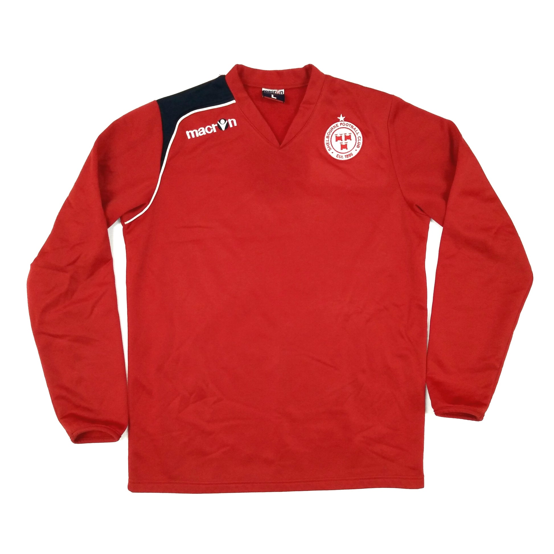 Shelbourne FC Football  Training  Sweatshirt  2011 / 12  Macron        N/A SVS2122  