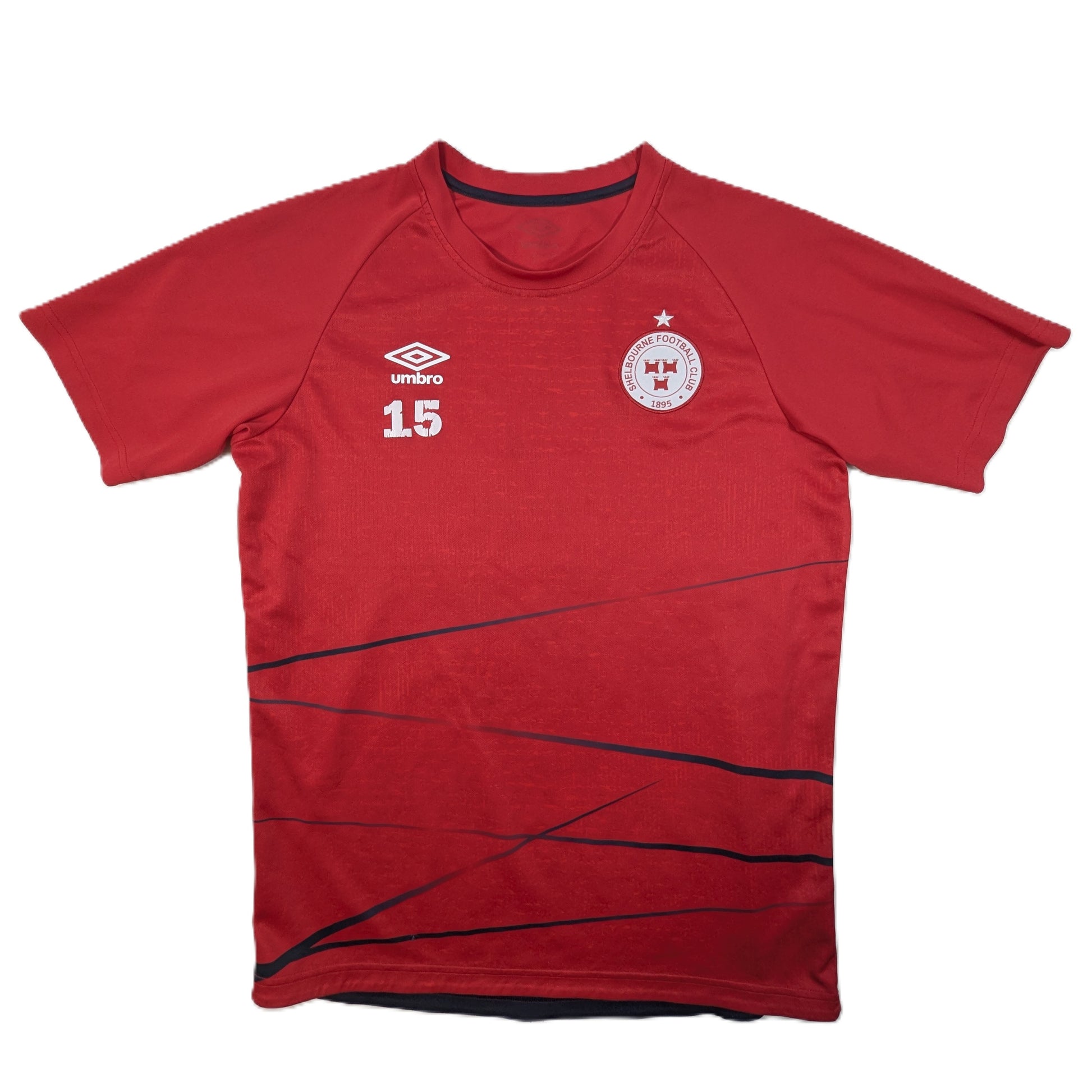 Shelbourne Player Issue Umbro Football Jersey 2019 #15 