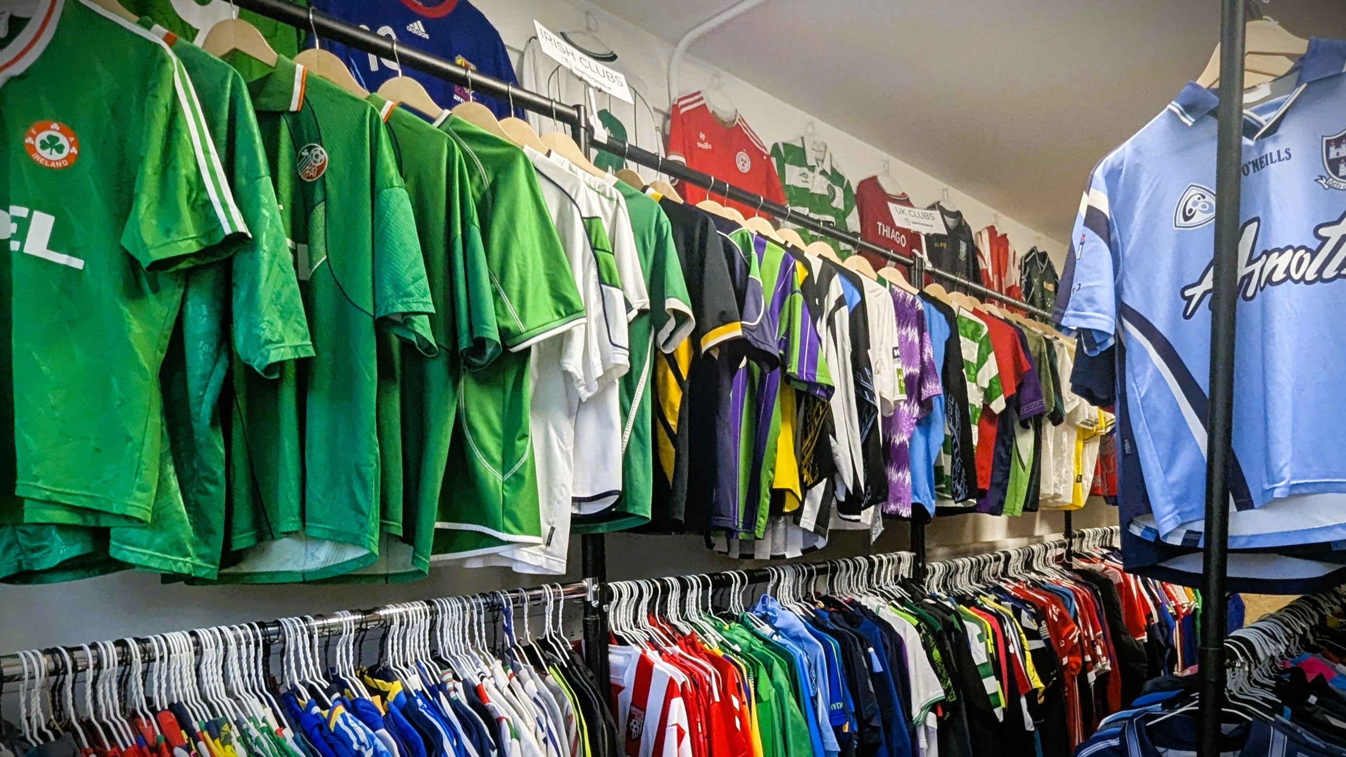 Shirts V Skins Dublin Smithfield Vintage Jerseys Sportswear Football GAA Rugby