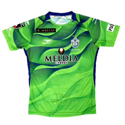 Shonan Bellmare Football  Short Sleeve  Home  Jersey  2021 / 22  Penalty  Umesaki Tsukasa   Unisex Adults     #7  Meldia  Shonan Bellmare Japan Jersey Shirt Soccer Football Tokyo Kanagawa Yokohama Vintage Retro J League  SHIRTS V SKINS   