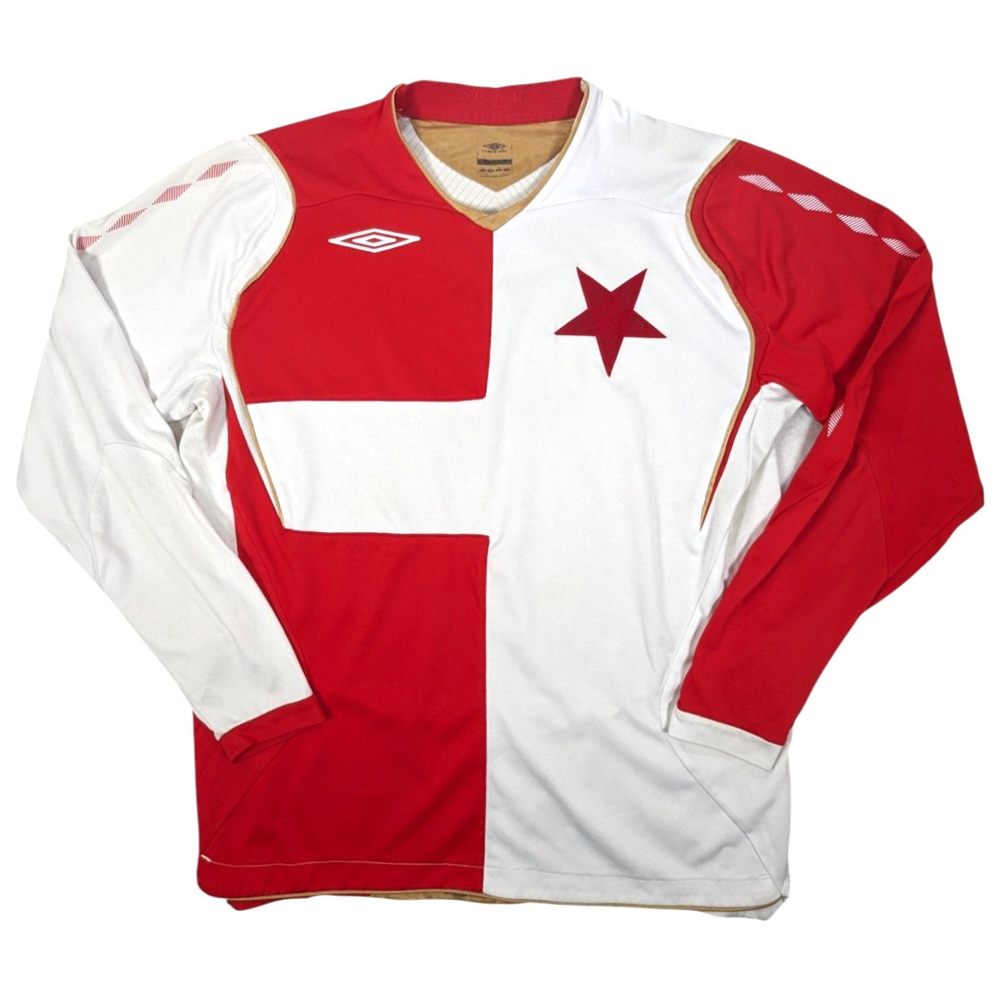 Slavia Prague Umbro Home Football Jersey 2007 (M) [Good]