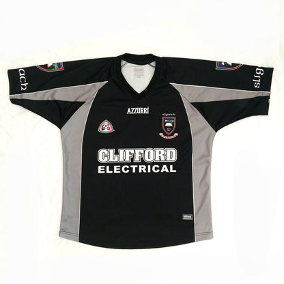 Sligo GAA  Short Sleeve  Home  Jersey  2007 / 08  Azzurri     Teens       Clifford Electrical  Sligo GAA Gaelic Football Hurling Connacht Vintage Retro Jersey Shirt  SHIRTS V SKINS   