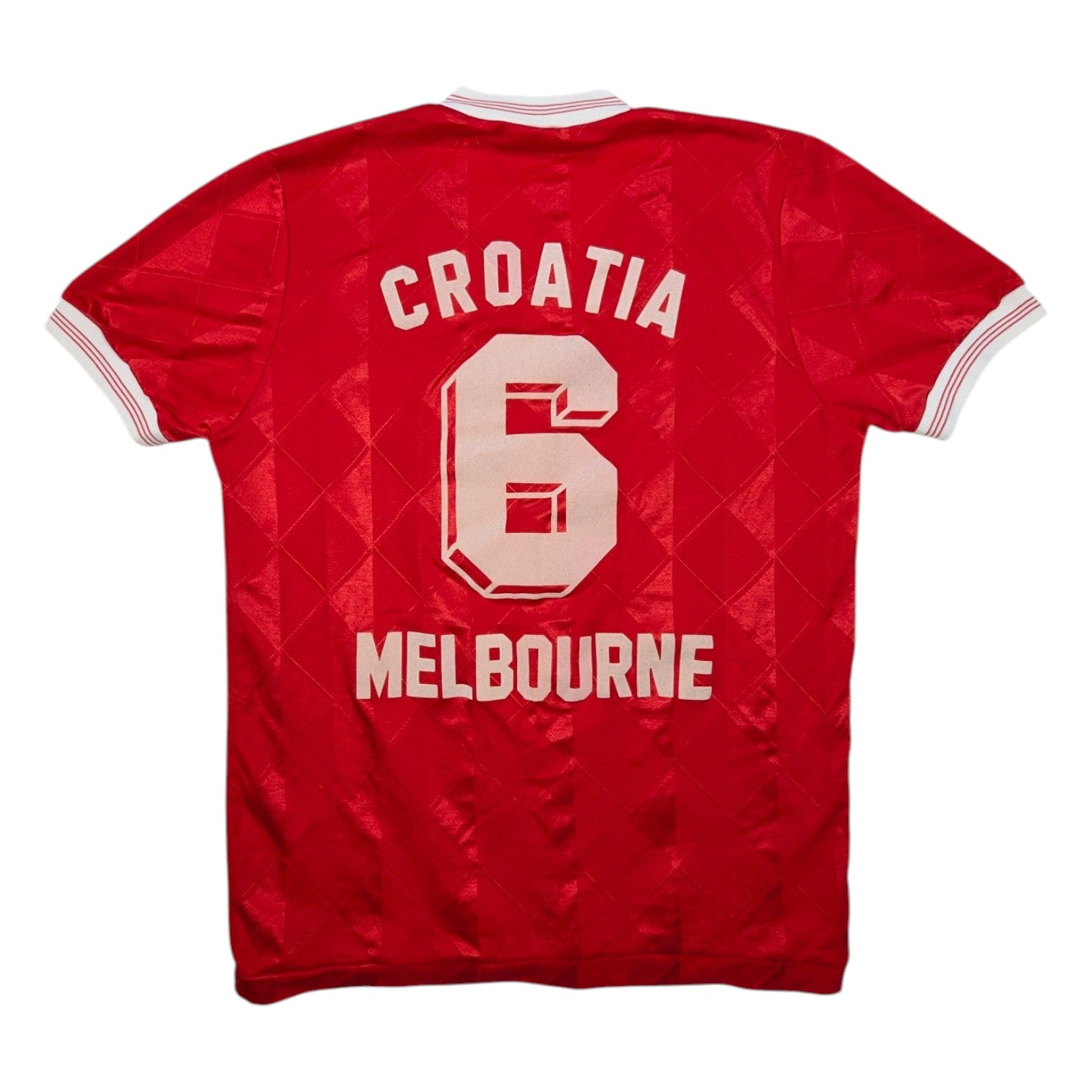 Soccer Club Melbourne Umbro Home Football Jersey 1980s #6 