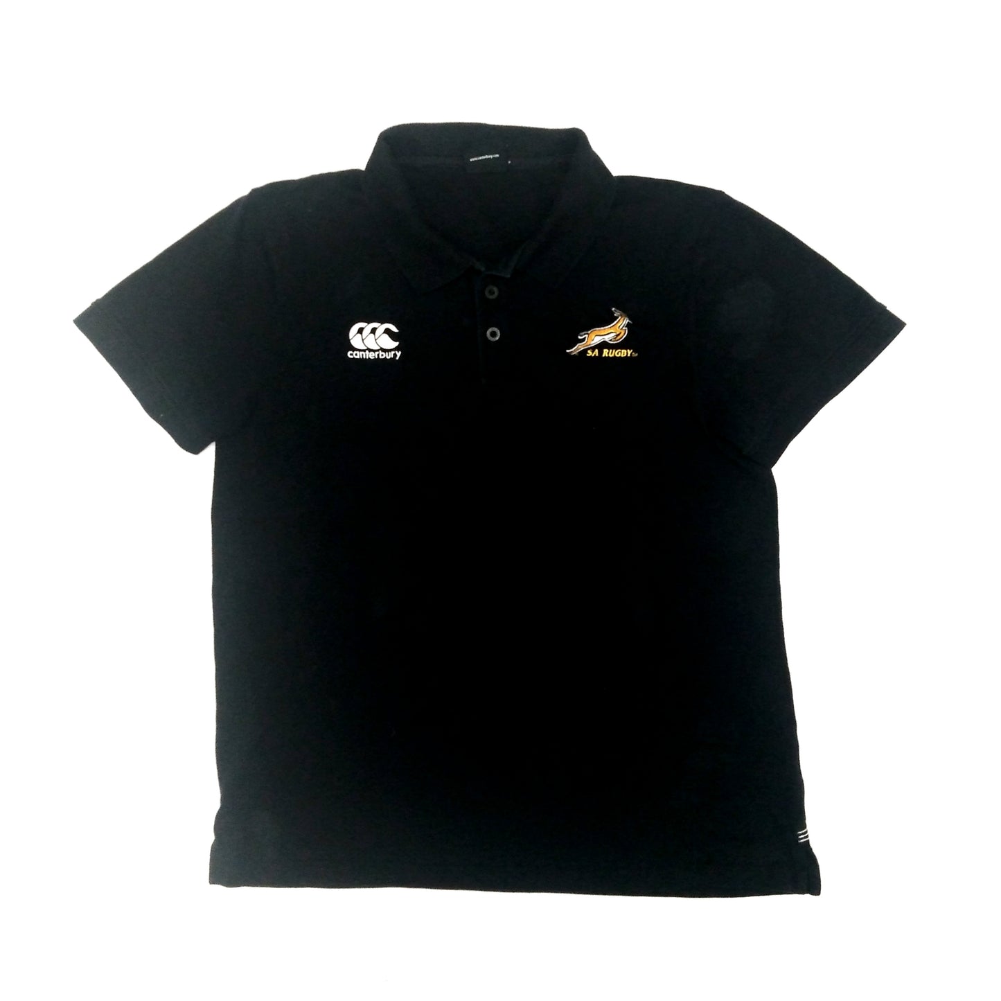 South Africa Rugby  Short Sleeve  Casual  Polo Shirt  2010s  Canterbury     Unisex Adults         South Africa Rugby Jersey Shirt Vintage Retro  SHIRTS V SKINS   