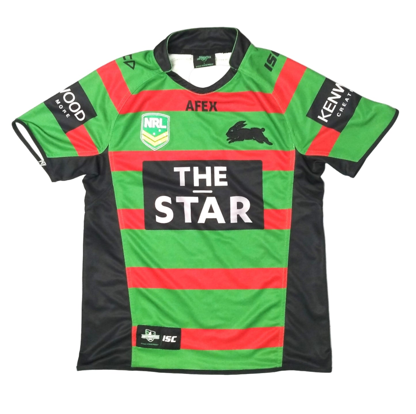 South Sydney Rabbitohs 2013 / 14 Rugby League Jersey Afex