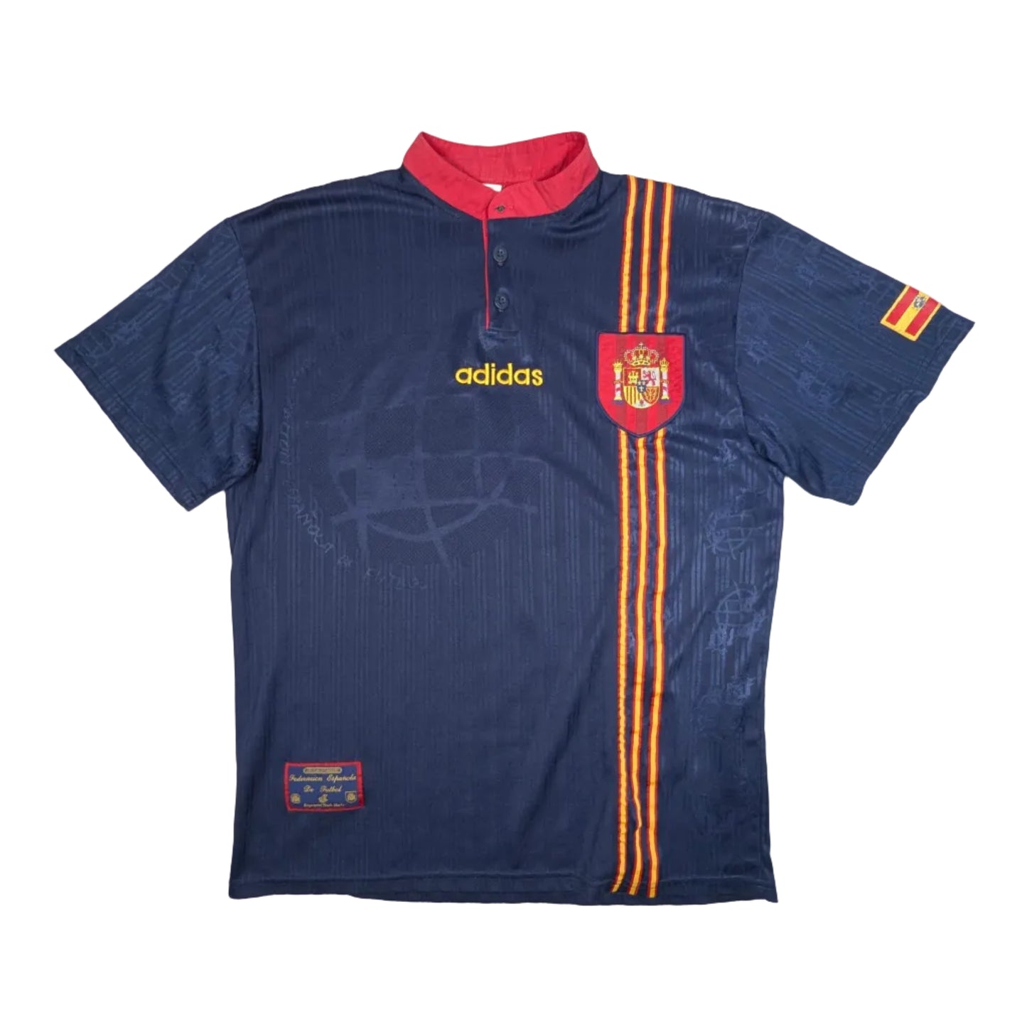 Spain adidas Away Football Jersey 1996 (L) 