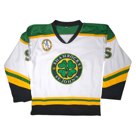 St Johns Shamrocks Home Ice Hockey Jersey 2011 Rhea #3 (S) [Good]
