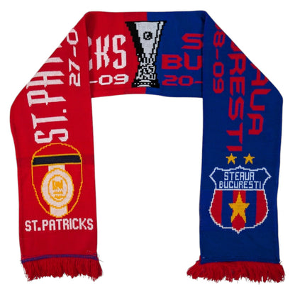  St Patricks Athletic - Steaua Bucuresti Football Scarf 2009 [Good]
