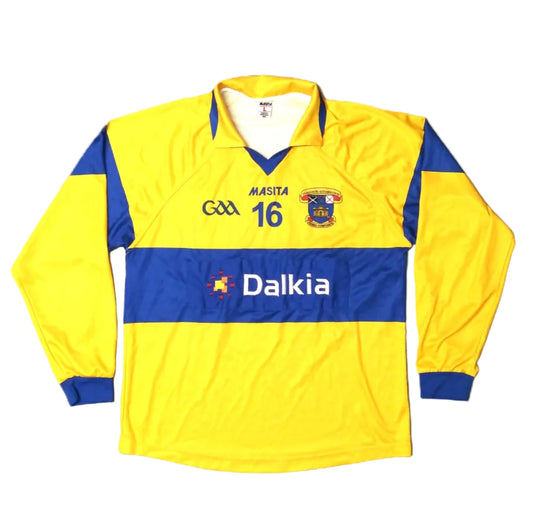 St Vincents GAA  Long Sleeve  Goalkeeper  Jersey  2010s  Masita  Player Issue   Unisex Adults     #16  Dalkia  SHIRTS V SKINS   