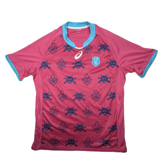 Stade Francais Asics Home Rugby Jersey 2016 (L) 