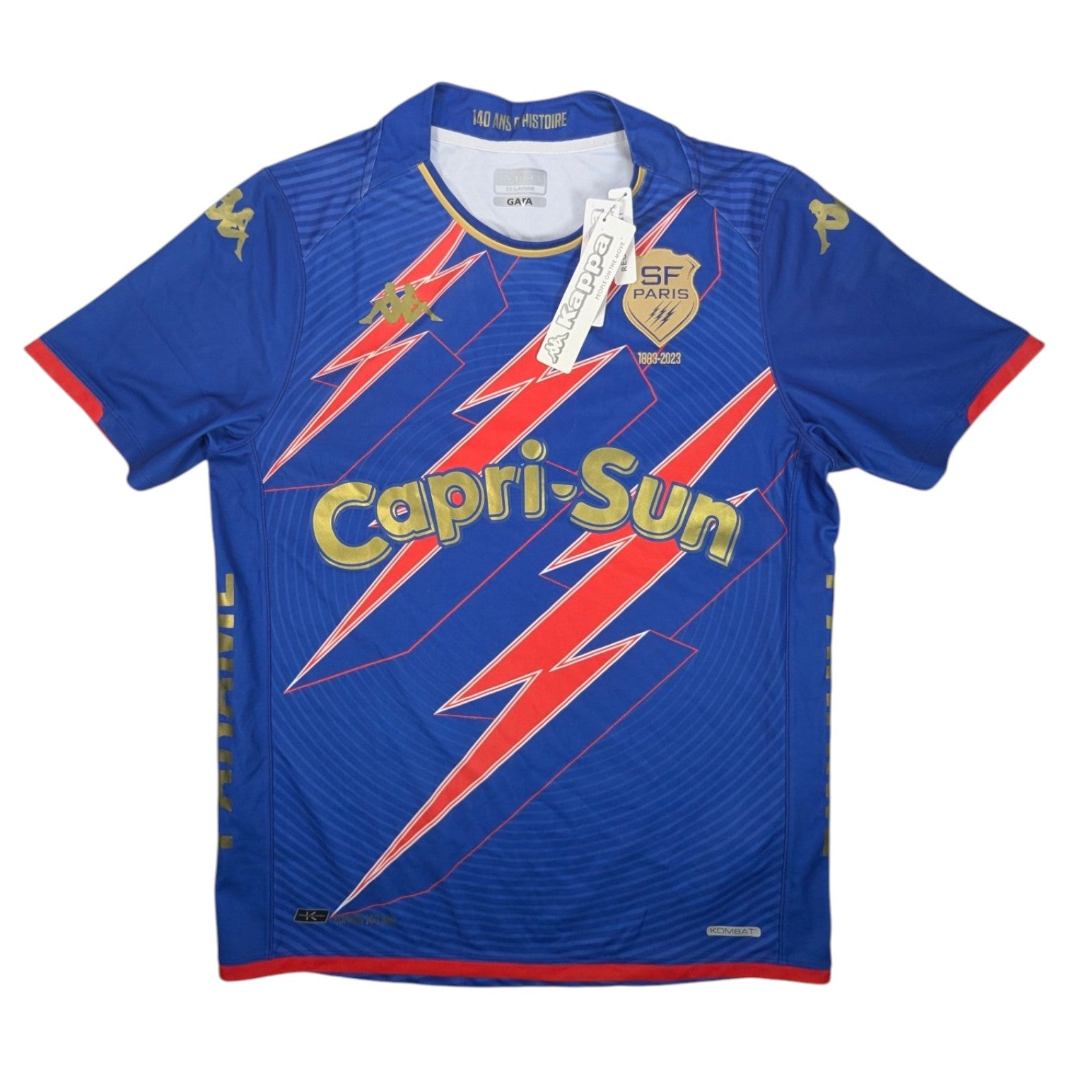 Stade Francais Kappa Away Rugby Jersey 2023 (2XL) [New]
