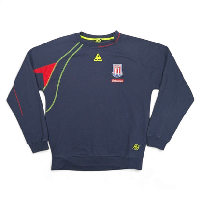 Stoke City Le Coq Sportif Training Football Sweatshirt 2008 (L) [Good]