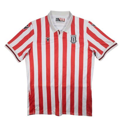 Stoke City Macron Home Football Jersey 2023 (13-16 Years)