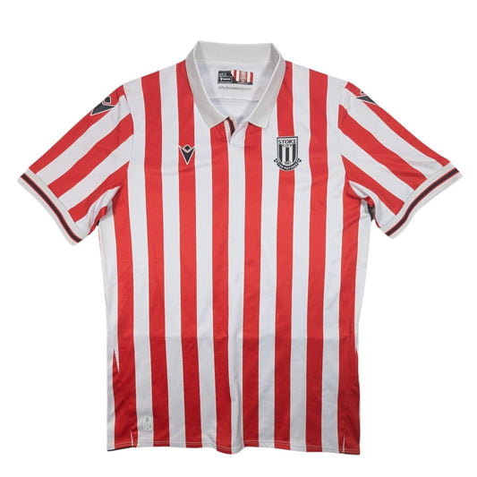 Stoke City Macron Home Football Jersey 2023 (13-16 Years)