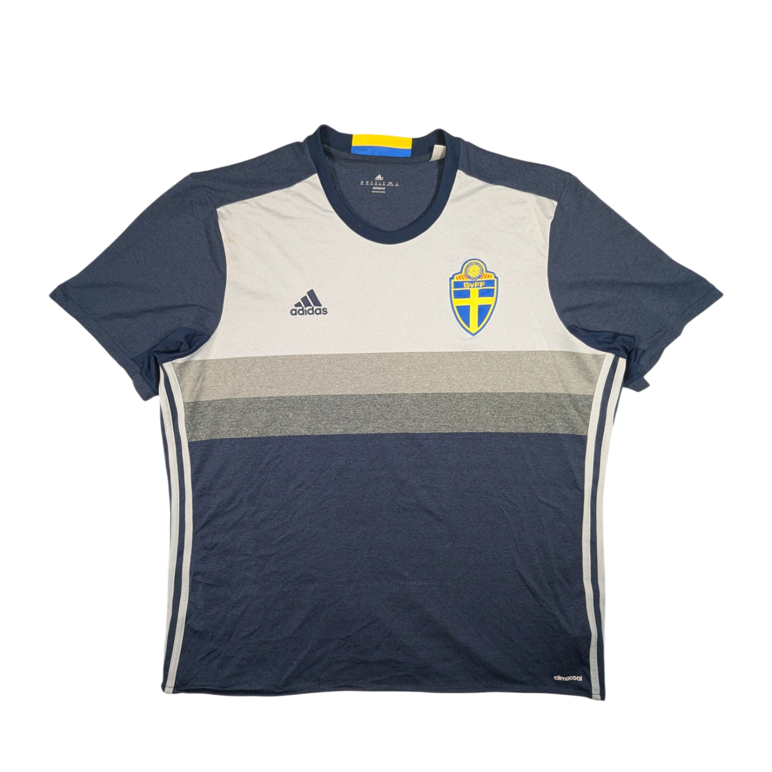 Sweden adidas Away Football Jersey 2016