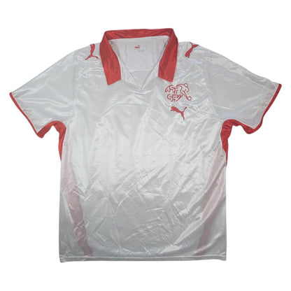 Switzerland Puma Away Football Jersey 2008 (L) 