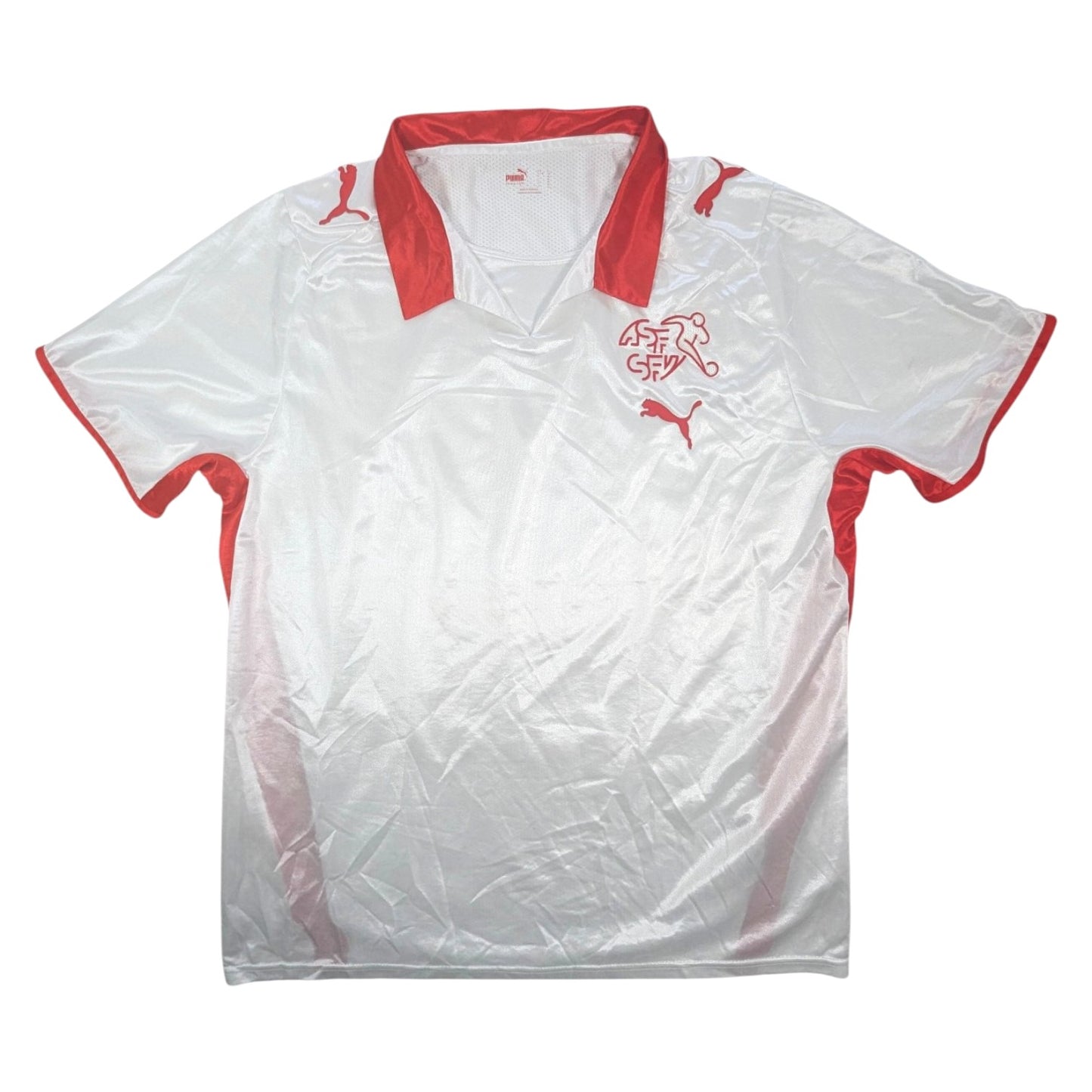 Switzerland Puma Away Football Jersey 2008 (L) [Good]