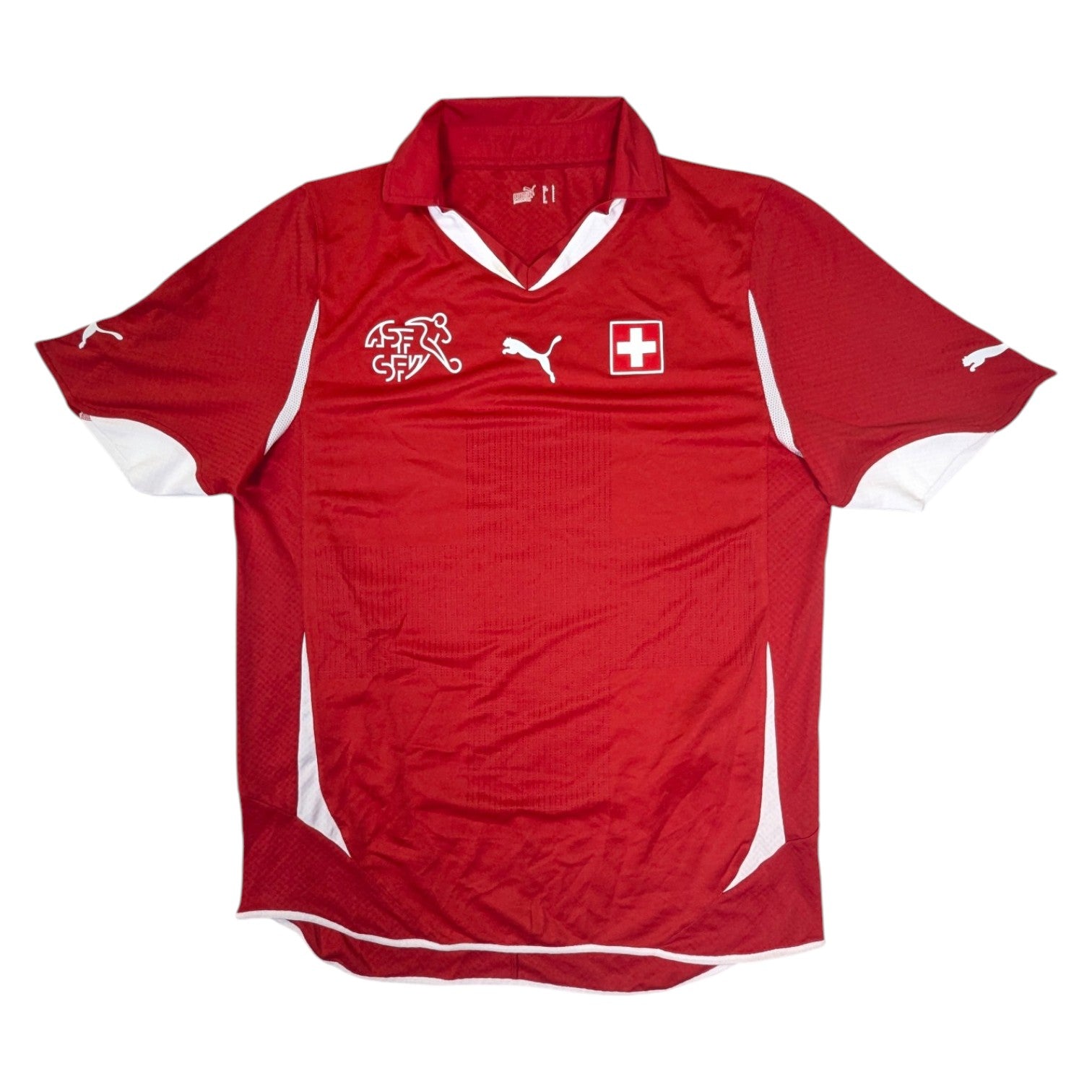 Switzerland Puma Home Football Jersey 2010 (L) [Very Good]