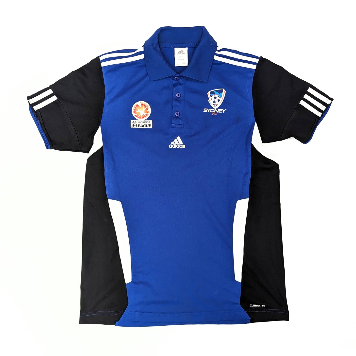 Sydney FC Football  Casual  Polo Shirt  2011 / 12  adidas        u36008 SVS2191  
