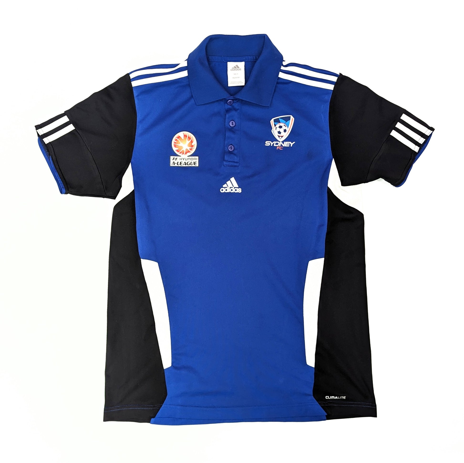 Sydney FC Football  Casual  Polo Shirt  2011 / 12  adidas        u36008 SVS2191  