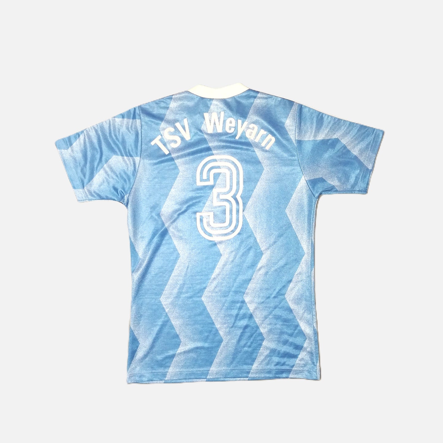 TSV Weyarn Football  Short Sleeve  Home  Jersey  1987  adidas  Player Issue   Unisex Adults     #3  Sponsorless  Germany Deutschland   SHIRTS V SKINS   