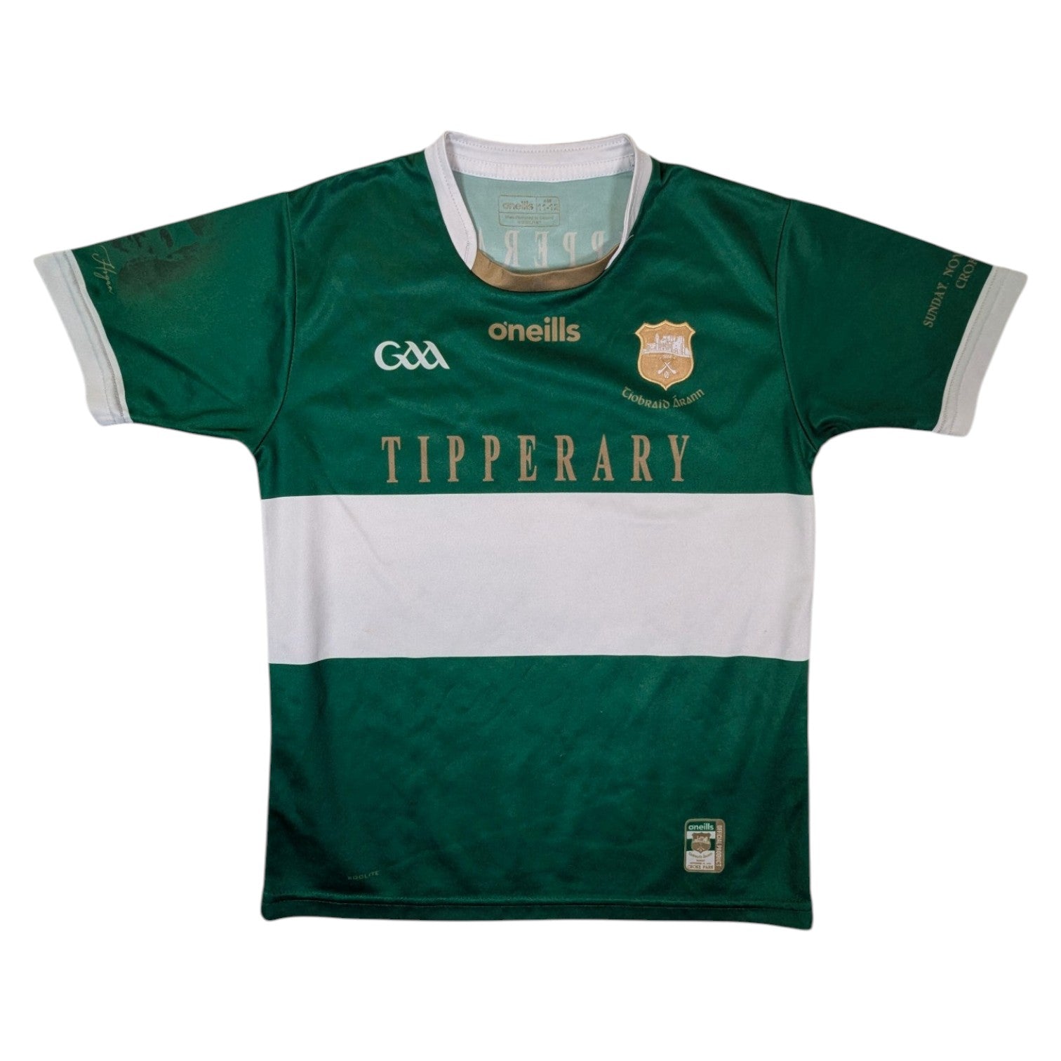 Tipperary O'Neills Goalkeeper GAA Jersey 2020 Bloody Sunday (11-12 Years) 