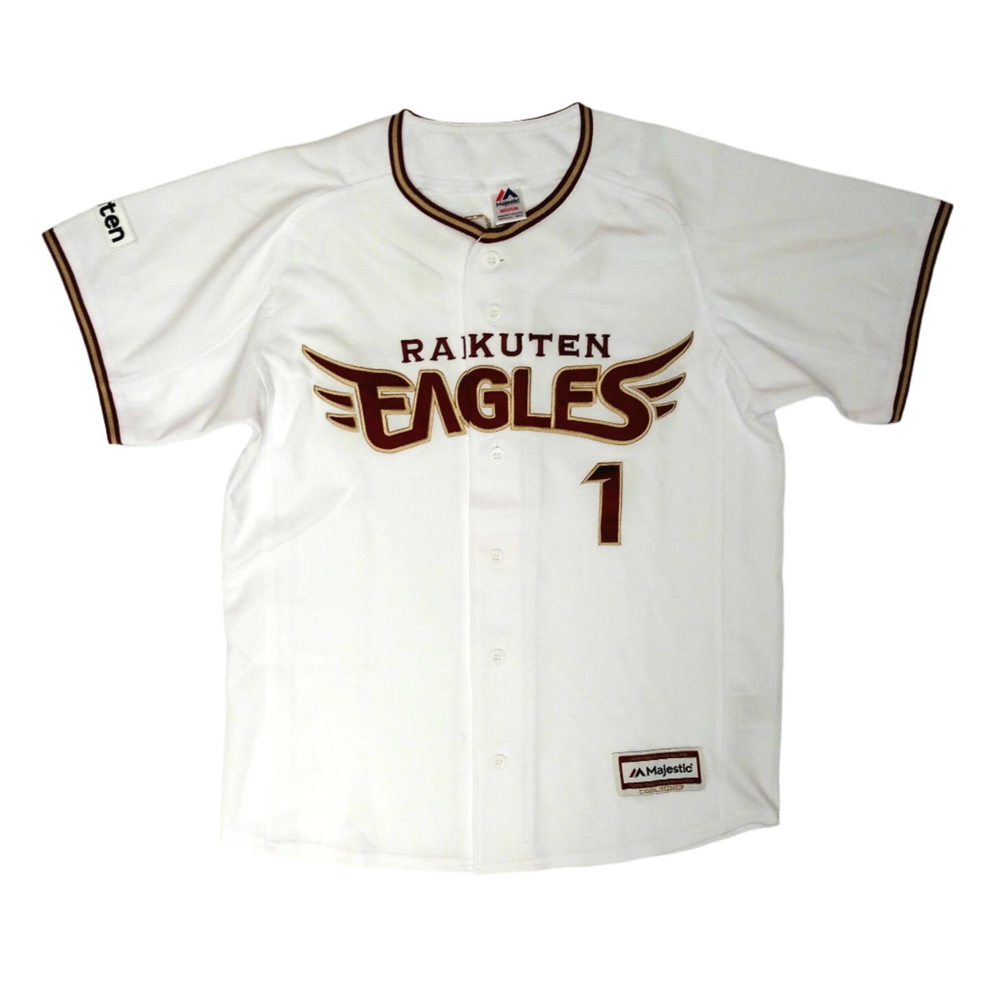 Tohoku Rakuten Eagles Baseball  Home  Jersey  2018 / 19  Majestic  Matsui Yuki   Unisex Adults     N/A  Rakuten  SVS001598  