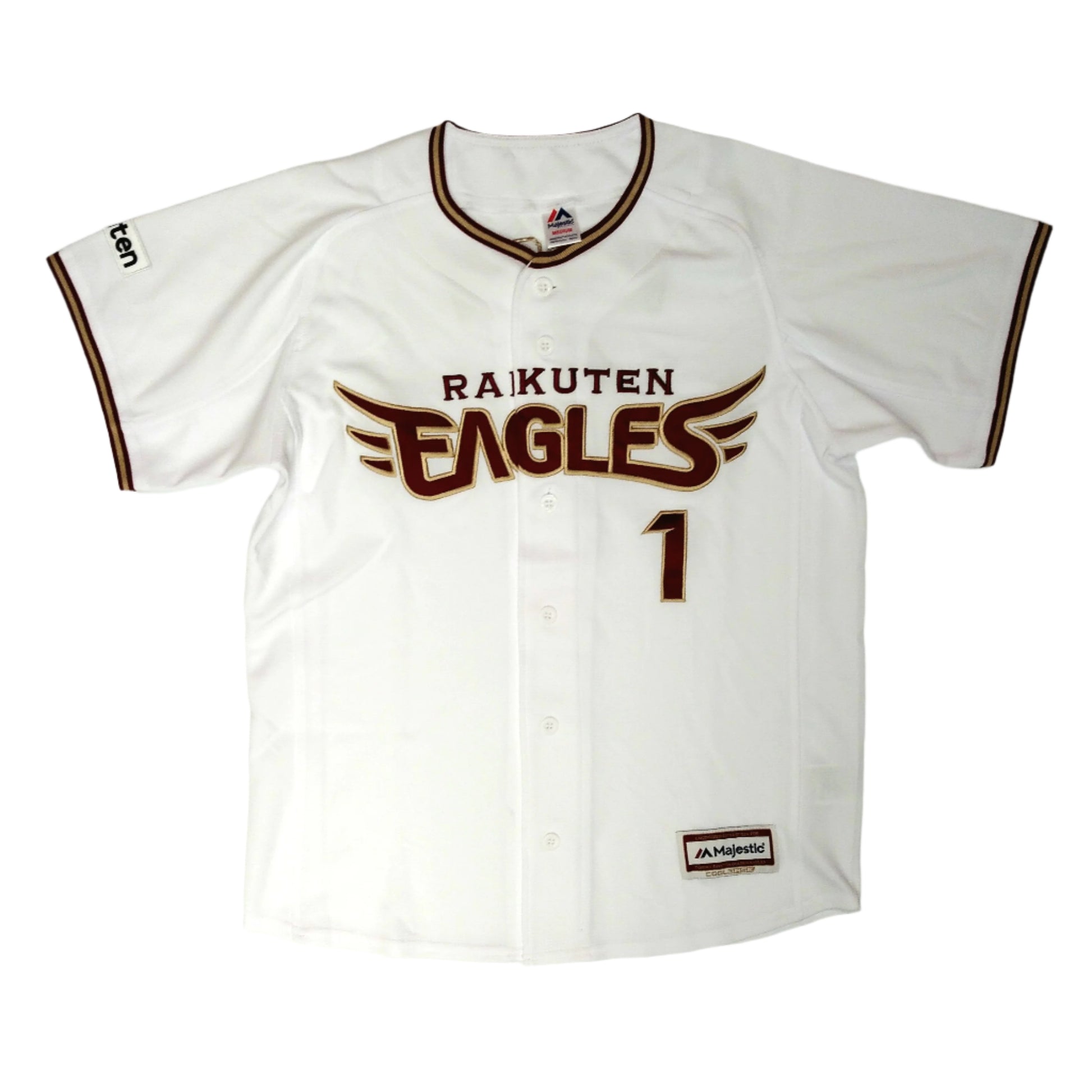 Tohoku Rakuten Eagles Baseball  Home  Jersey  2018 / 19  Majestic  Matsui Yuki   Unisex Adults     N/A  Rakuten  SVS001598  